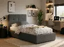 1-PERSOONS BED - CAÏRO OTTOMAN GRIJS 90 X 200 CM- UKFR 