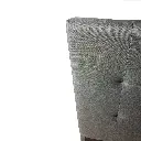 2 PERSOONS BED - CAÏRO OTTOMAN GRIJS 140 X 200 CM - UKFR