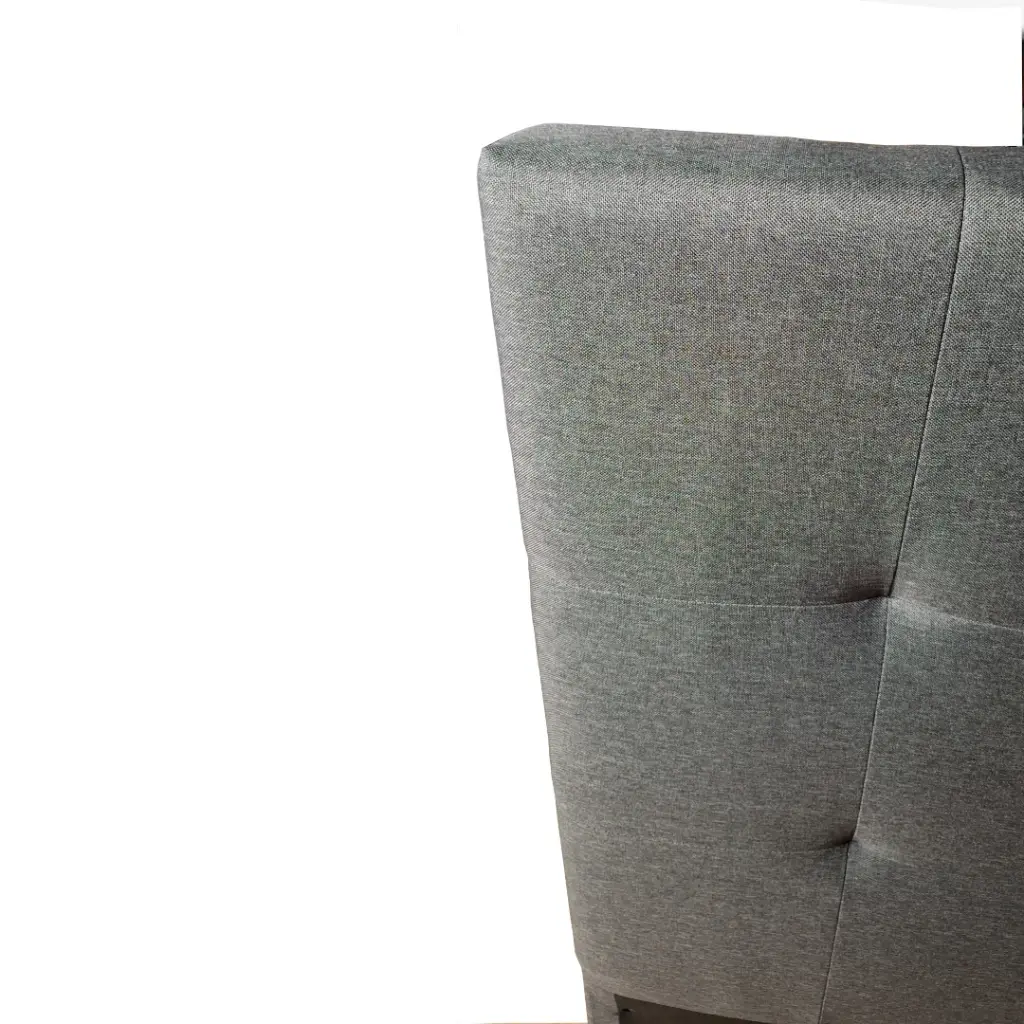 2 PERSOONS BED - CAÏRO OTTOMAN GRIJS 160 X 200 CM - UKFR