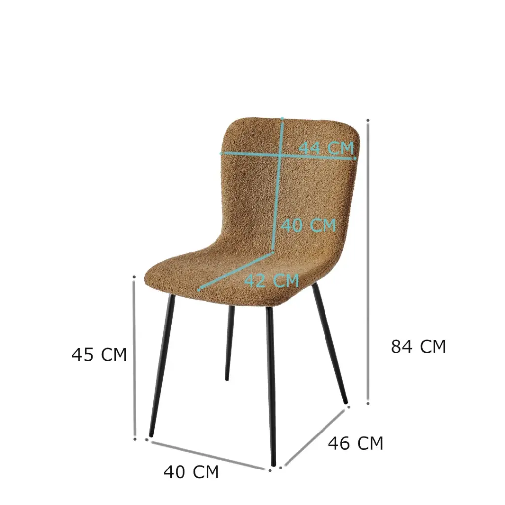 STOEL TEDDY - 4 STUKS/1 KARTON