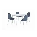TAFELSET CATANIA- TAFEL + 4 STOELEN