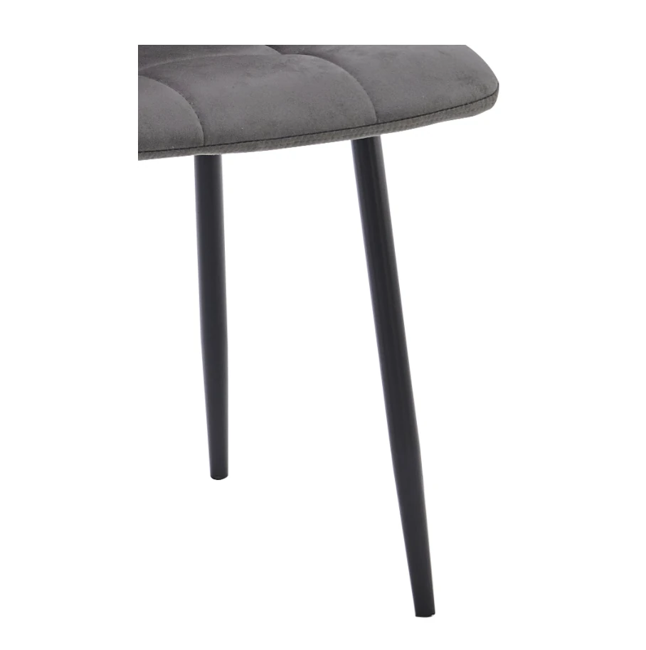 KENDAL STOEL - 4  STUKS/1 KARTON - DONKER GRIJS