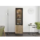 OXFORD VITRINE  54.5 X 40 X 195 CM