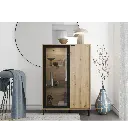 OXFORD VITRINE  93 X 40 X 137.5 CM
