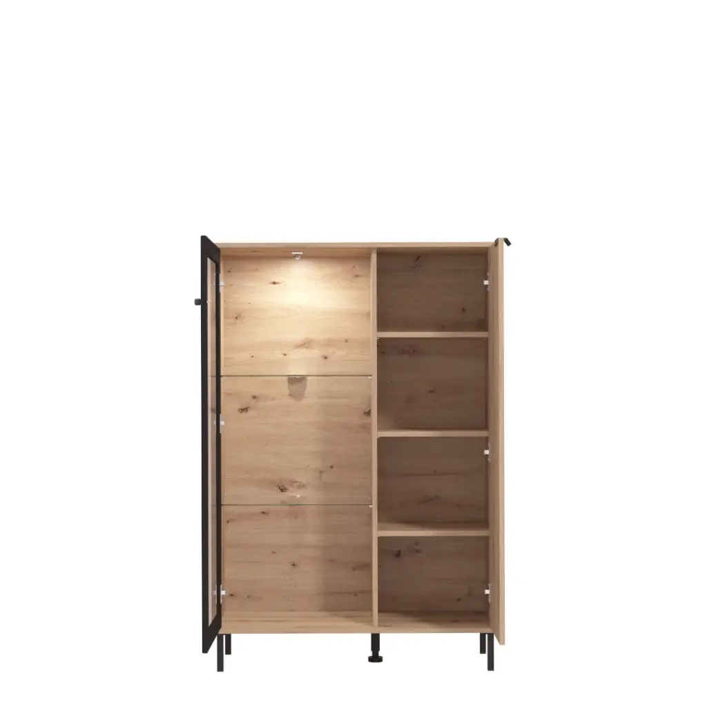 OXFORD VITRINE  93 X 40 X 137.5 CM