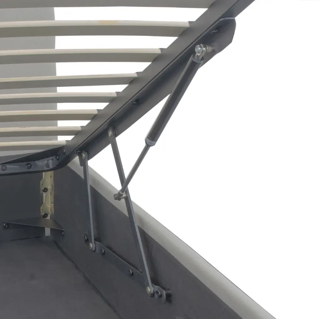 1-PERSOONS BED - DUBAI OTTOMAN GRIS 90 X 200 CM- UKFR