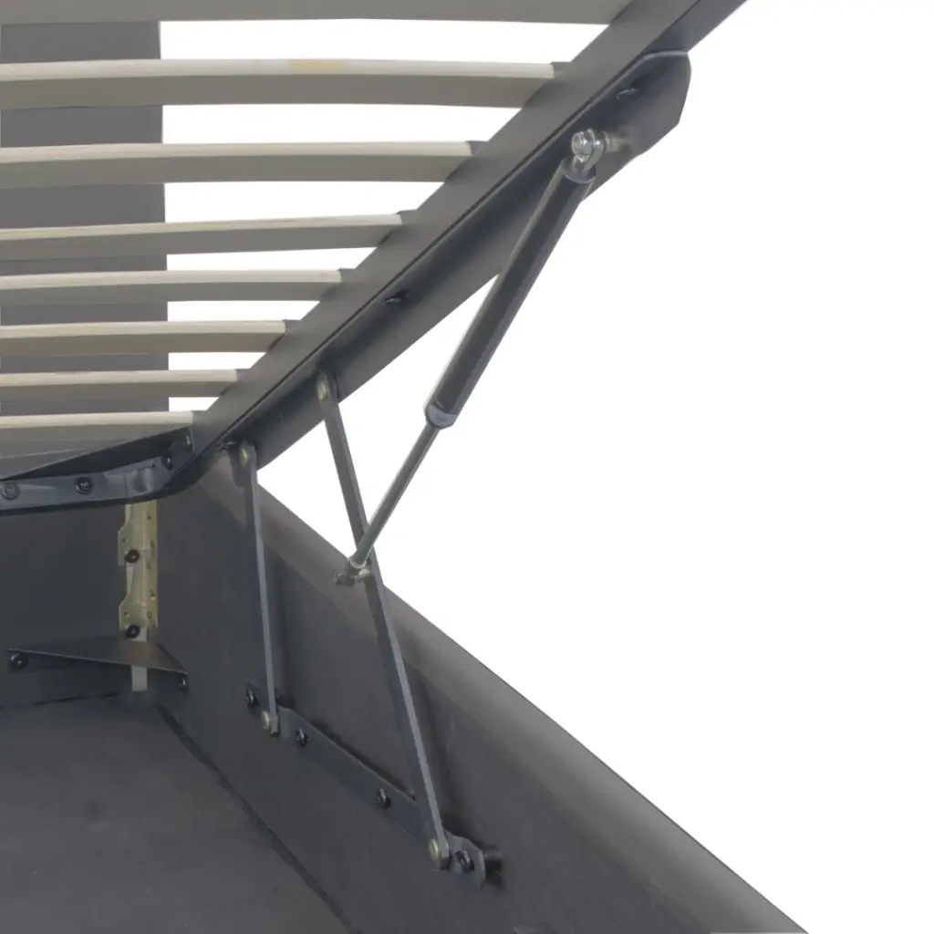 2-PERSOONS BED KS. - DUBAI OTTOMAN GRIJS 160 X 200 CM- UKFR