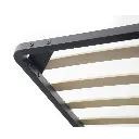 DUBAI 2-PERSOONS BED KS. - OTTOMAN 140 X 200 CM- UKFR - LICHTGRIJS 