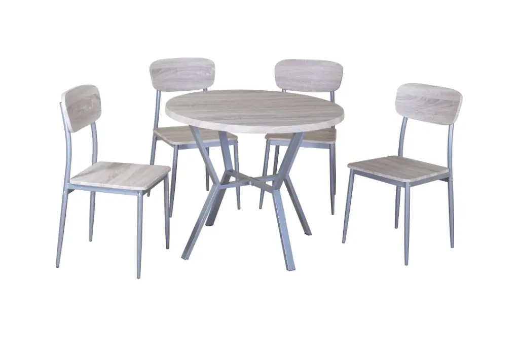 ROUBAIX - TAFEL + 4 STOELEN