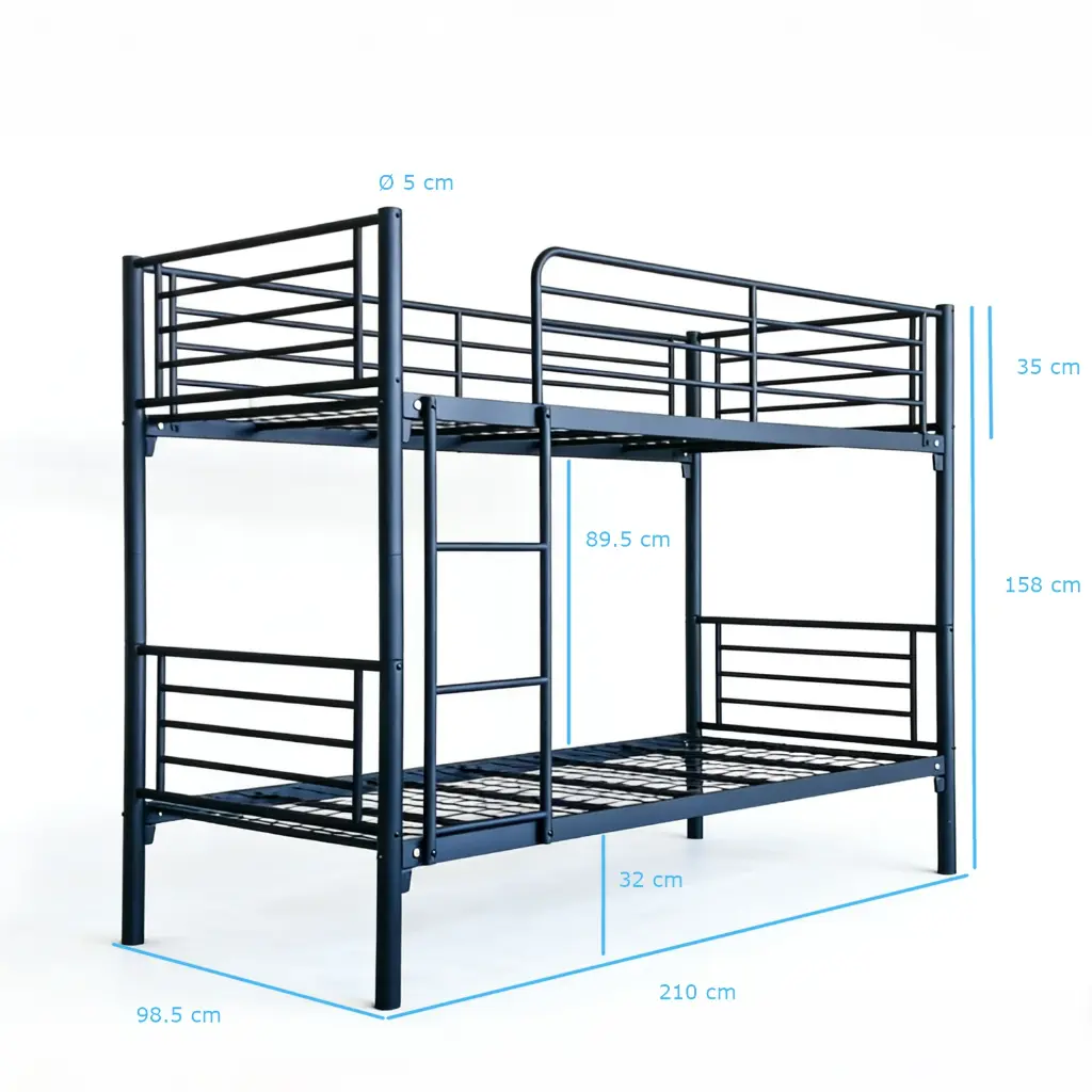TIBO STAPELBED 90 X 200 CM