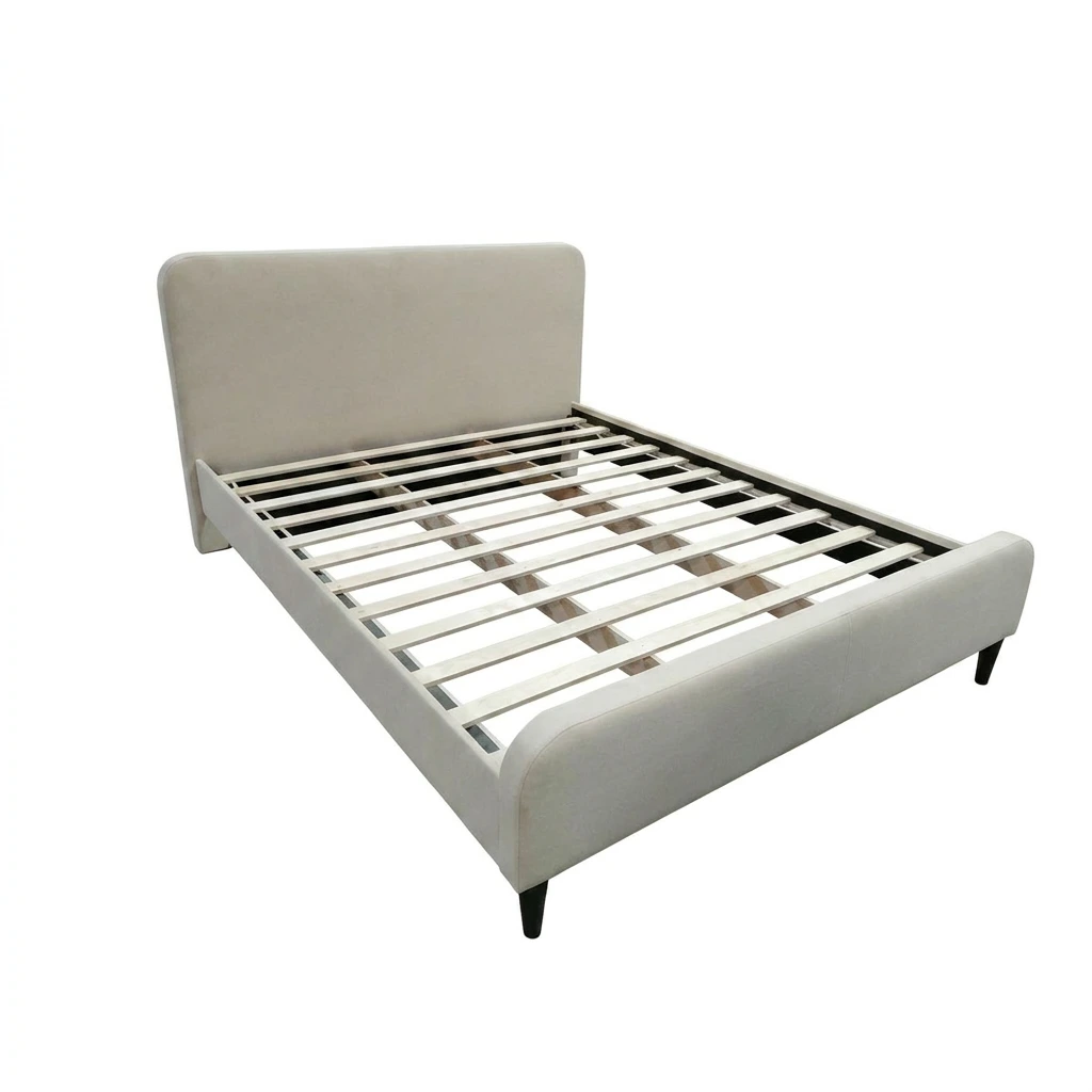 VIKA 2 PERSOONS BED - 180 X 200 CM BEIGE
