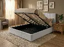 DUBAI 2-PERSOONS BED KS. - OTTOMAN 160 X 200 CM- UKFR - LICHTGRIJS 
