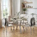 ROUBAIX - TAFEL + 4 STOELEN