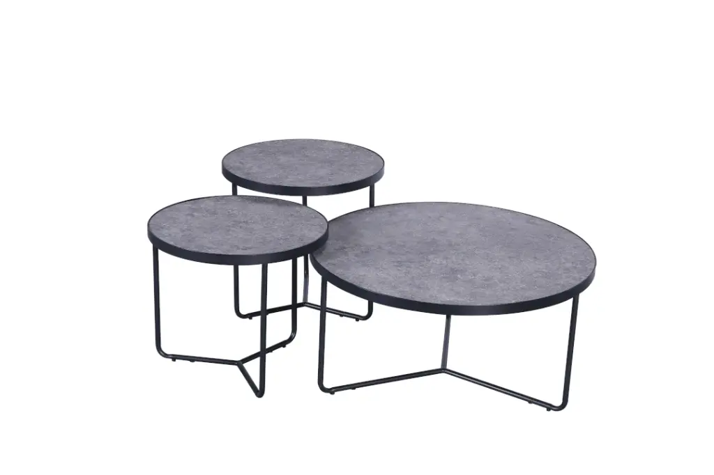 RONDA SALONTAFEL SET 3 STUKS 