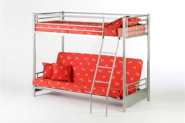 LYNUS STAPELBED 90/190 + CLIC CLAC - GRIJS