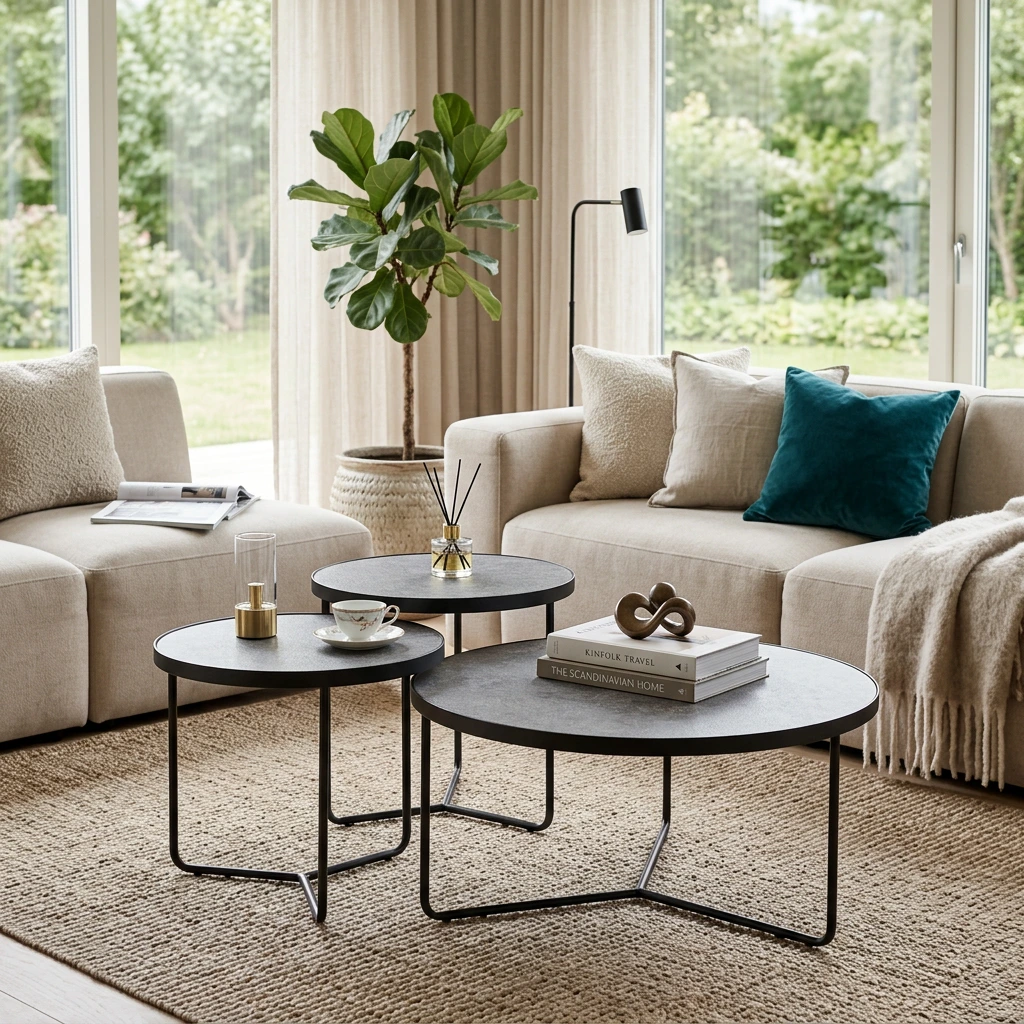 RONDA COFFEE TABLE 3 PIECES 