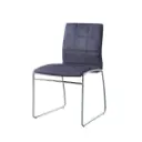 CHAISE TOBY PU GRIS - 2 PIECES/1 CARTON