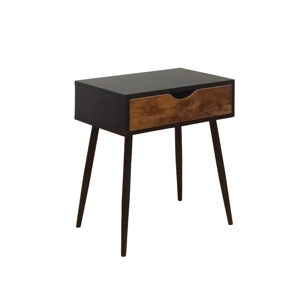 ALASKA NIGHTSTAND - BLACK