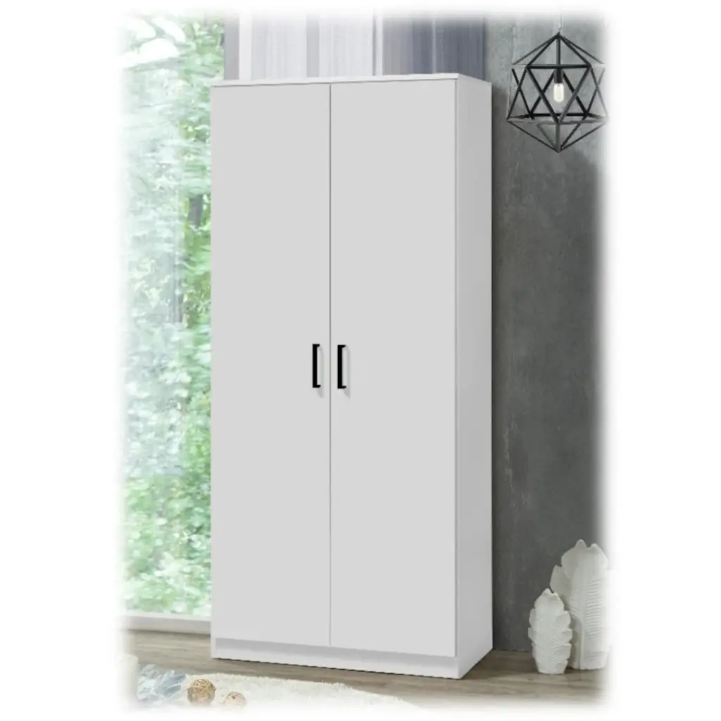 SINOP RANGEMENT - 80 X 52 X 184 CM 2-PORTES