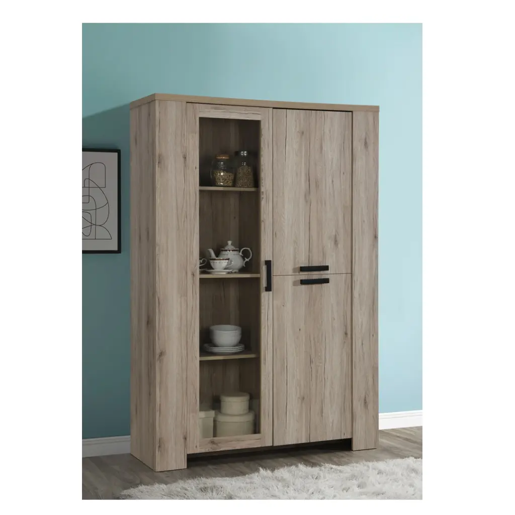 DISPLAY CABINET CHICAGO - 120 X 45 X 174.5 CM