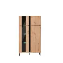 NORWAY SHOWCASE 84,5 X 35 X 153,5 CM