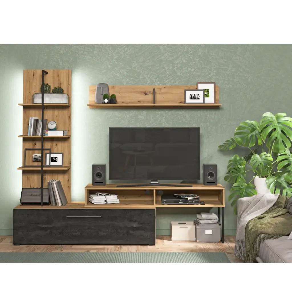 NORWAY MEUBLE TV 205,5 X 41,5 X 173 CM