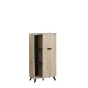 DENMARK SHOWCASE 2D 67,5  X 33 X 130,5 CM