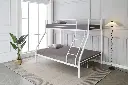 TRIO STAPELBED 140 X 200 CM - WIT