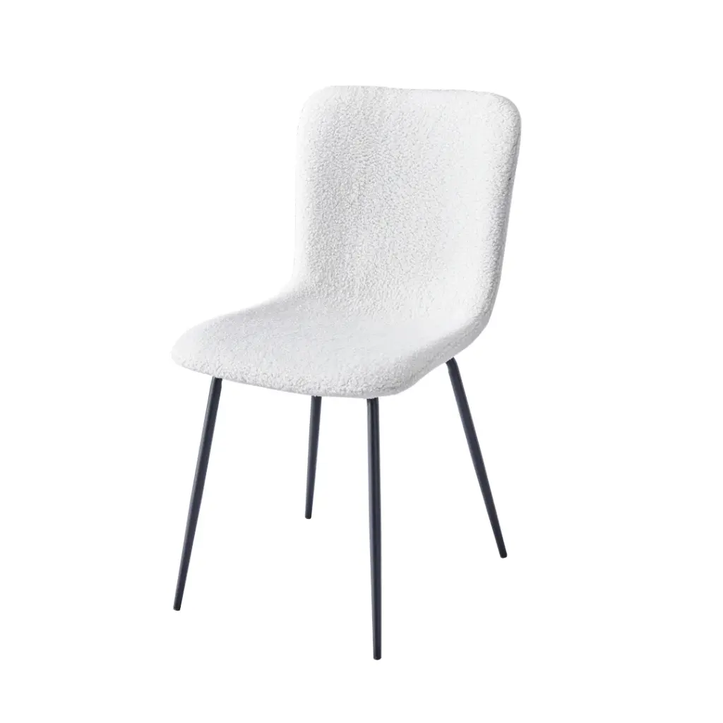 TEDDY CHAIR - 4 PIECES/1 BOX - WHITE