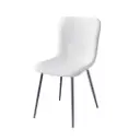 TEDDY CHAIR - 4 PIECES/1 BOX - WHITE