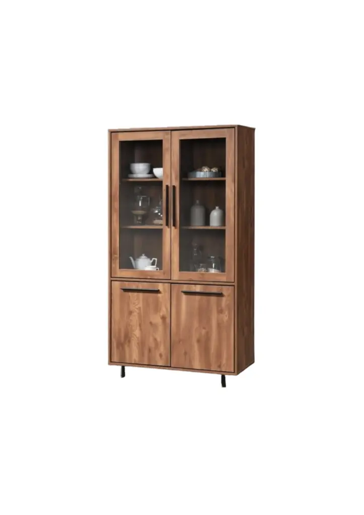 OSCAR GLASS CABINET - 190 X 95 X 76.5 CM