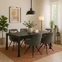 FLORENT CHAIR - 1PIECES/1 BOX       (SWIVEL SYSTEM)