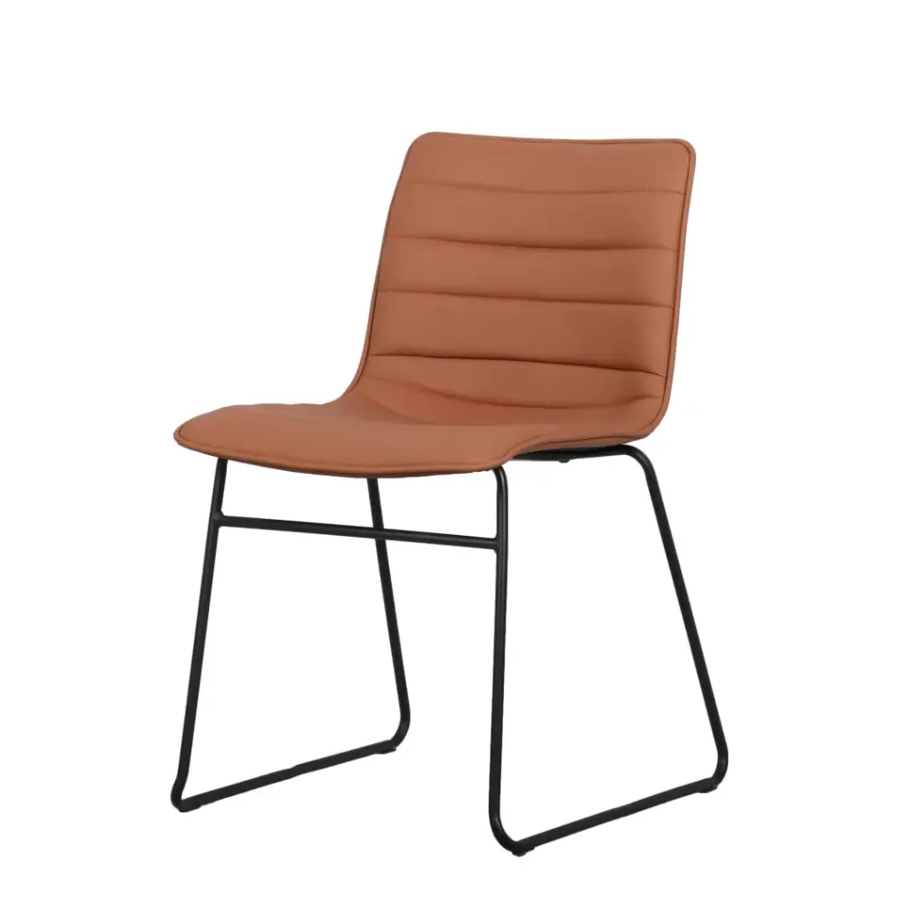 OTIS CHAISE - 4 PIECES/1 CARTON - LOAM BROWN