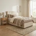 DUBAI 1-PERSOONS BED - OTTOMAN 90 X 200 CM- UKFR - BEIGE 