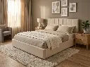 DUBAI LIT 2 PERSONNES KS. - OTTOMAN 160 X 200 CM- UKFR - BEIGE 