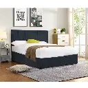 2-PERSOONS BED KS. - DUBAI OTTOMAN GREY 160 X 200 CM- UKFR