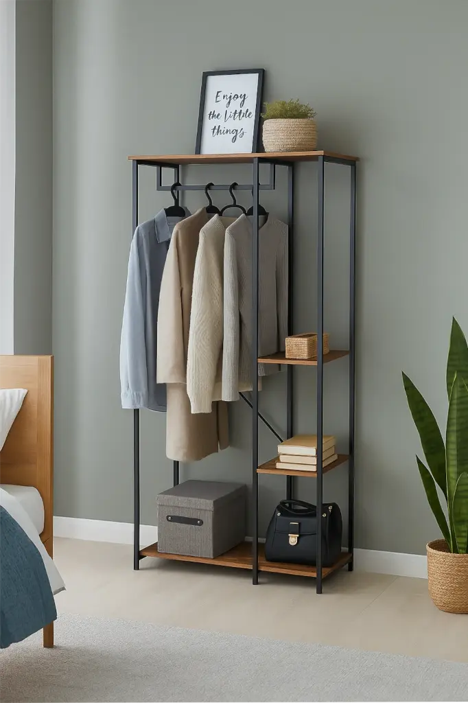 NEW YORK  CLOTHES RACK