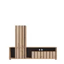 LONDON ENTERTAINMENT CENTER 195.5 X 33 X 139.5 CM