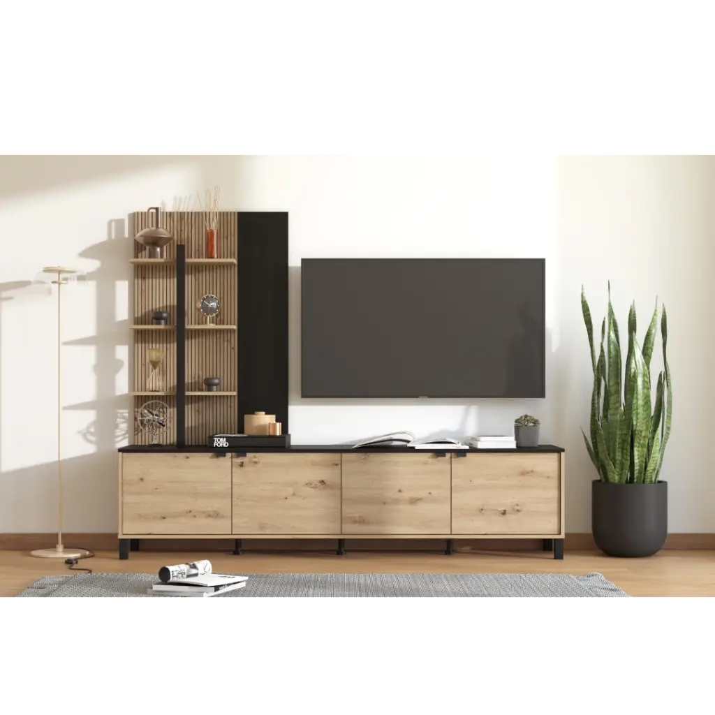 DERBY MEUBLE TV  208 X 40 X 167 CM