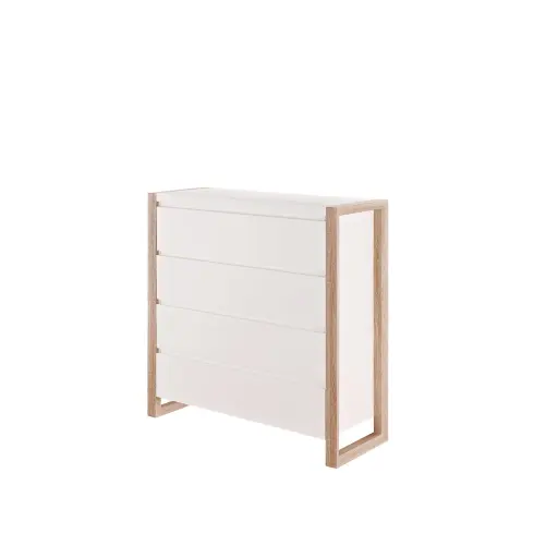 [AU2408J-WO] CHIMAY 1 CUBBOARD 4 DRAWERS 