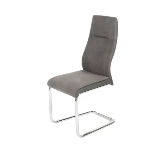 [PO-2484/GR] OLIVIER CHAIR - 4 PIECES/1 CARTON - GREY