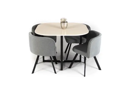 [MM-341] SET BIARITZ - TABLE + 4 CHAISES
