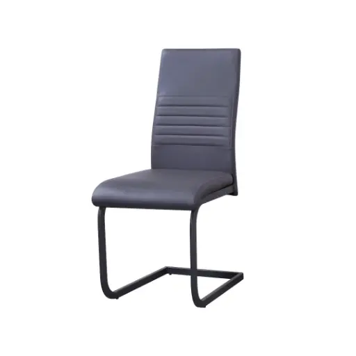 [DC-2012-1/GR] MAURO CHAIR - 4 PIECES/1 BOX - GREY