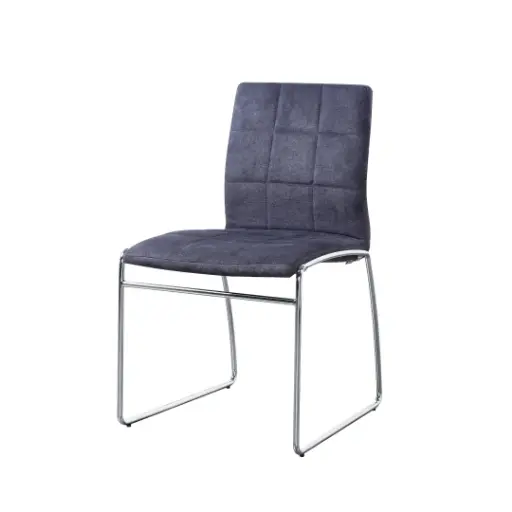 [DC-1028-1 GR] CHAISE TOBY PU GRIS - 2 PIECES/1 CARTON