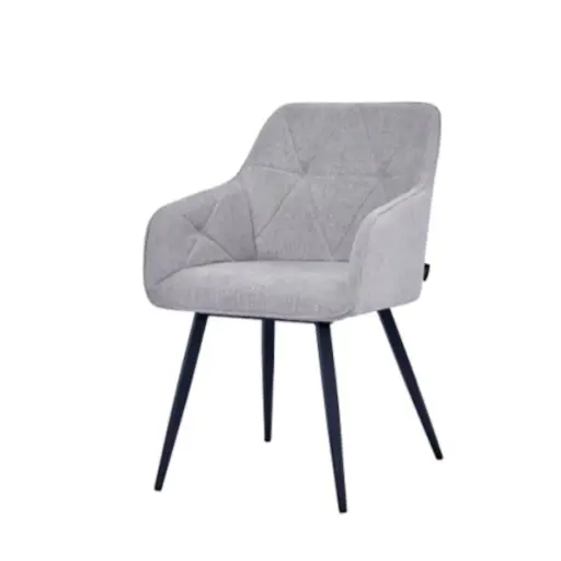 [DC-1007] CHAIR STELLA - 2 PIECES/1 BOX - GREY