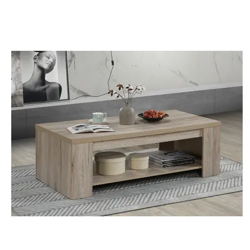 [CH CT-8004] TABLE DE SALON CHICAGO - 120 X 60 X 40 CM