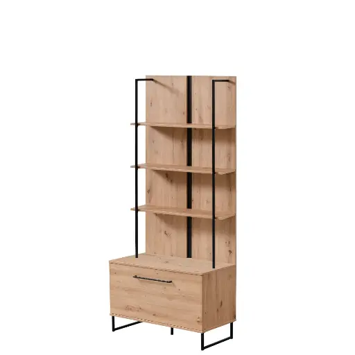 [NW-POP.] NORWAY COMMODE OUVERTE  85 X 42 X 191,5 CM