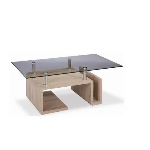 [CT-6078 N] LUZERN TABLE DE SALON DIM 110 X 60 CM - NATUREL