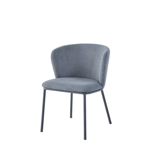 [DC-2850 ANT] MAXIME CHAIR - 2  PIECES/1 BOX - ANTRACITHE