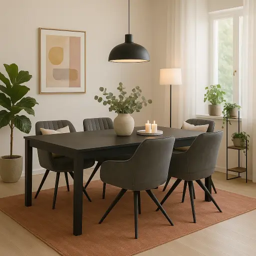 [DC-2986 GR] FLORENT CHAIR - 1PIECES/1 BOX       (SWIVEL SYSTEM)